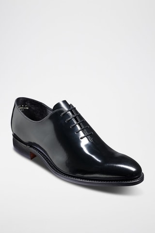 Richelieus de piel de charol Nelson  - Negro