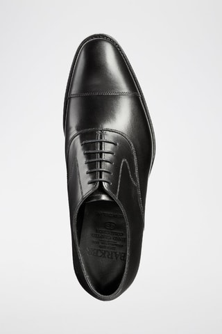 Derbies de piel bovina de charol Falsgrave  - Negro