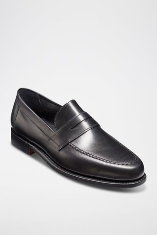 Mocasines de piel bovina Jevington  - Negro