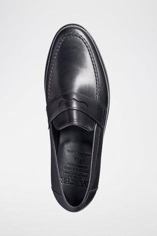 Mocasines de piel bovina Jevington  - Negro