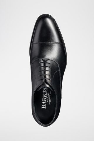 Richelieus de piel bovina Bank  - Negro