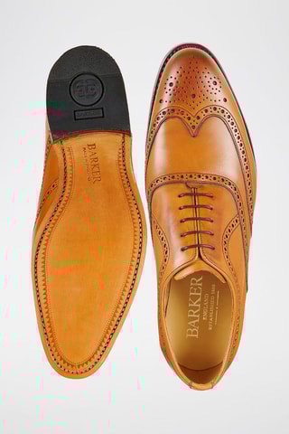 Richelieus de piel Cranford  - Marrón