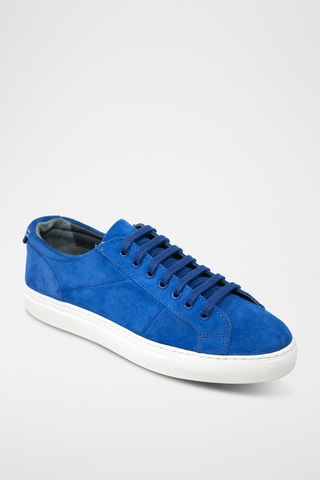 Baskets en nubuck Hollie  - Bleu