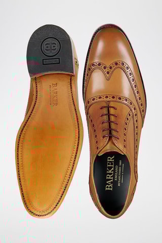 Richelieus de piel bovina Grant  - Marrón