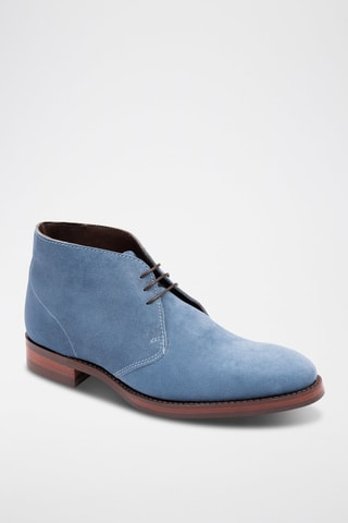 Botas de nobuk Chukka  - Azul