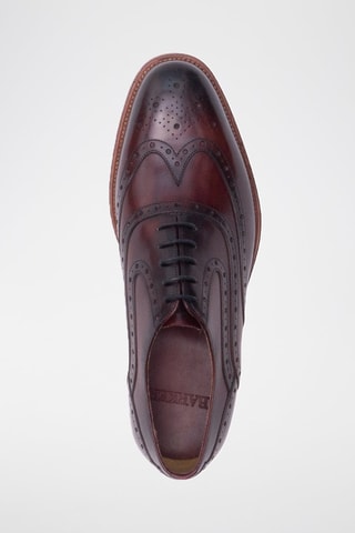 Richelieus de piel Liffey  - Rojo