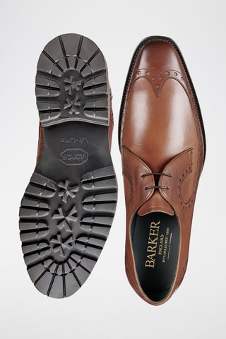 Derbies de piel bovina Woody  - Marrón