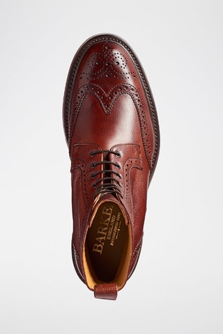 Botas de piel Calder  - Marrón