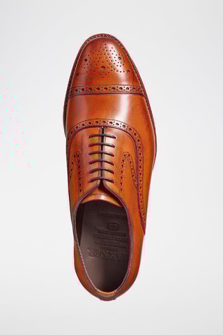 Richelieus de piel bovina Lerwick  - Marrón