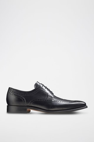 Derbies de piel Larry  - Negro