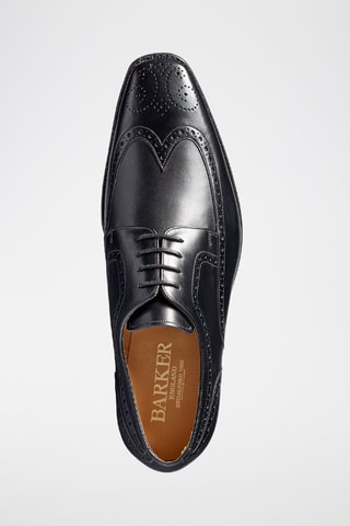 Derbies de piel Larry  - Negro