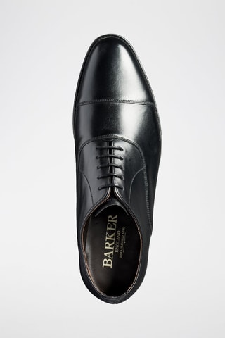 Richelieus de piel bovina Duxford  - Negro