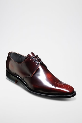 Derbies de piel Darlington  - Rojo
