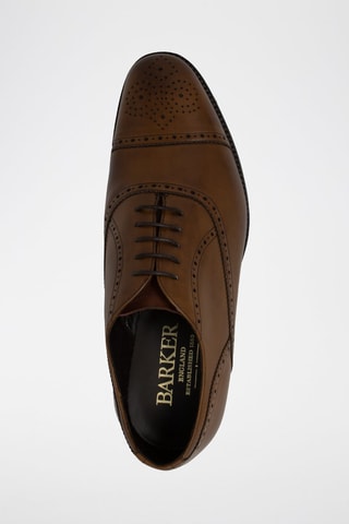 Richelieus de piel bovina Newcastle  - Marrón