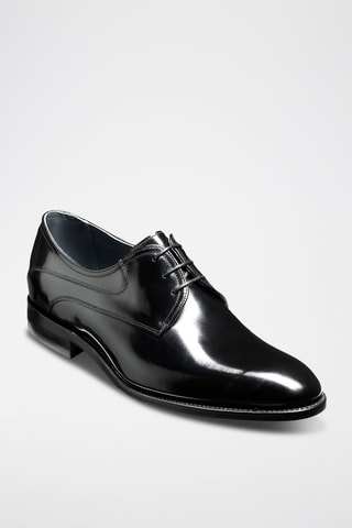 Derbies de piel de charol Wickham  - Negro