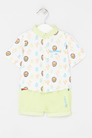 Overhemd en Short - Wit