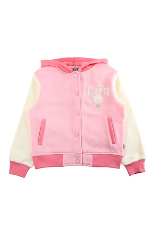 Baseball Jasje met Capuchon en Joggingbroek - Lee Cooper - Roze