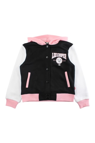 Baseball Jasje met Capuchon en Joggingbroek - Lee Cooper - Zwart