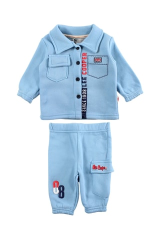 Jasje en Joggingbroek  - Wit en blauw