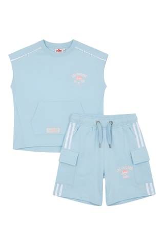 T-shirt en Short - Blauw