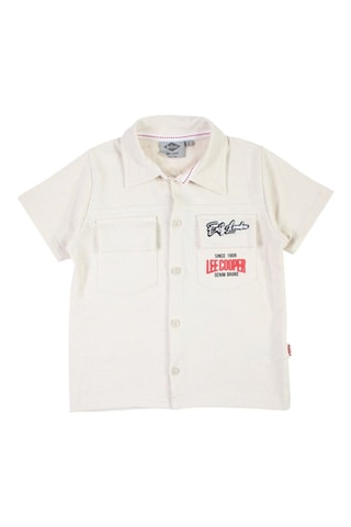 Overhemd en Short  - Beige