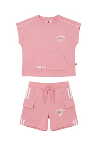 T-shirt en Short - Roze