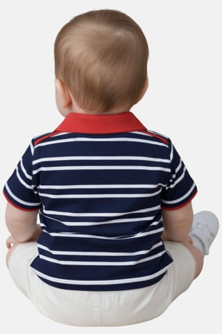 Polo en Short - Blauw