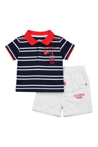 Polo en Short - Blauw