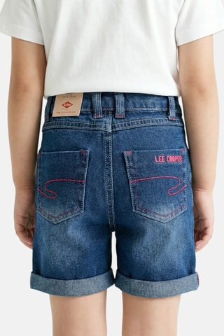 Spijkershort - Marineblauw