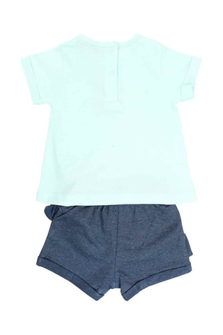 T-shirt en Short - Blauw