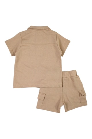 Overhemd en Short - Lee Cooper - Beige
