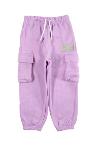 Fleece Joggingbroek  - Paars