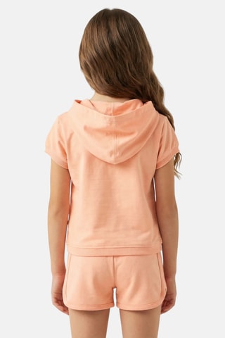 Sweater met Capuchon en Short - Roze