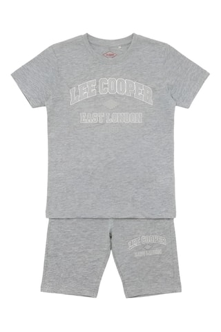 T-shirt en Short - Grijs