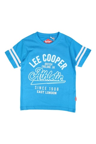 T-shirt - Hemelsblauw - Lee Cooper - Blauw