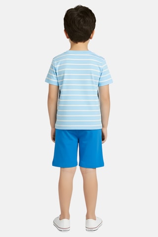 T-shirt en Short - Blauw
