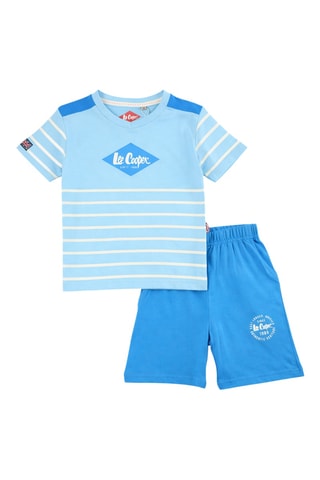 T-shirt en Short - Blauw