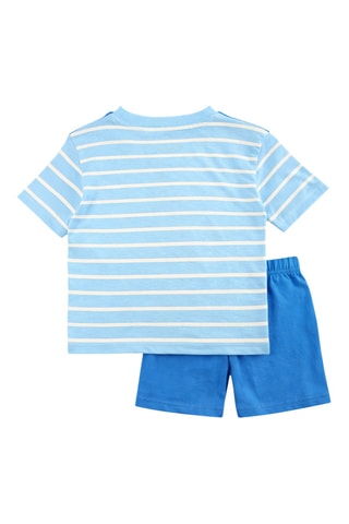 T-shirt en Short - Blauw