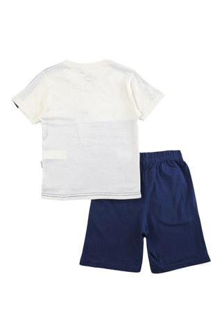 T-shirt en Short - Marineblauw