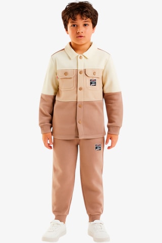 Veste et jogging - Beige