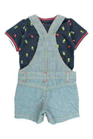 T-shirt en Tuinbroek - Lee Cooper - Blauw