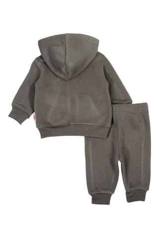 Sweater met Capuchon en Joggingbroek  - Grijs