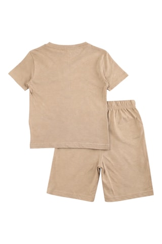 T-shirt en Short - Beige