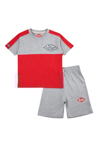 T-shirt en Short - Rood