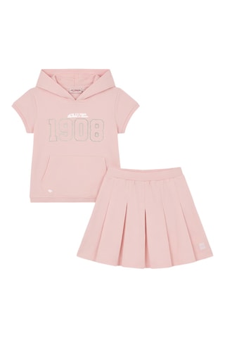 T-shirt en Shortrok - Roze