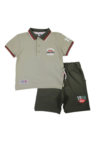 Polo en short  - Groen