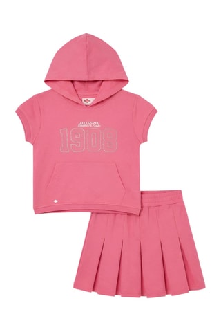 T-shirt en Shortrok - Fuchsia