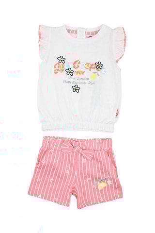T-shirt en Short - Roze