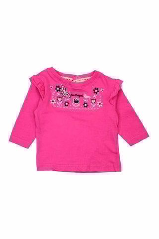 T-shirt - Blauw en roze