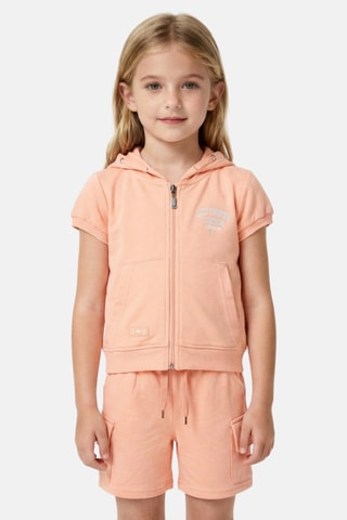 Sweater met Capuchon en Short - Roze